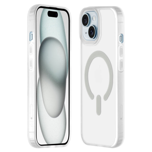 Slim Matte Finish Back With MagSafe-Compatible Cover for Apple iPhone 15