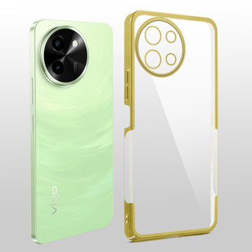 Shiny Edge Hard Case For Vivo T3x 5G