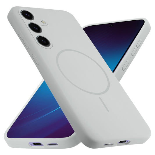 MagSafe Compatible Liquid Silicone Case For Samsung S25 Plus 5G