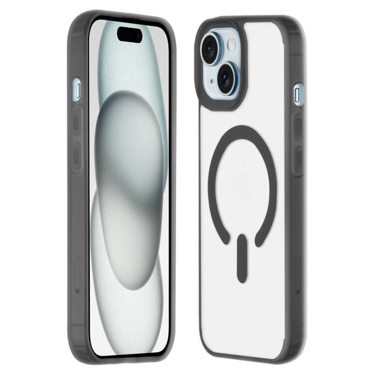 Slim Matte Finish Back With MagSafe-Compatible Cover for Apple iPhone 15