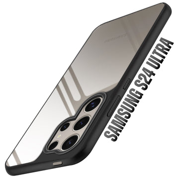 Soft Frame Clear Case For Samsung S24 Ultra 5G