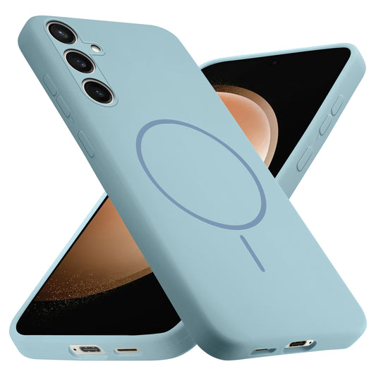 MagSafe Compatible Liquid Silicone Case For Samsung S23 FE 5G