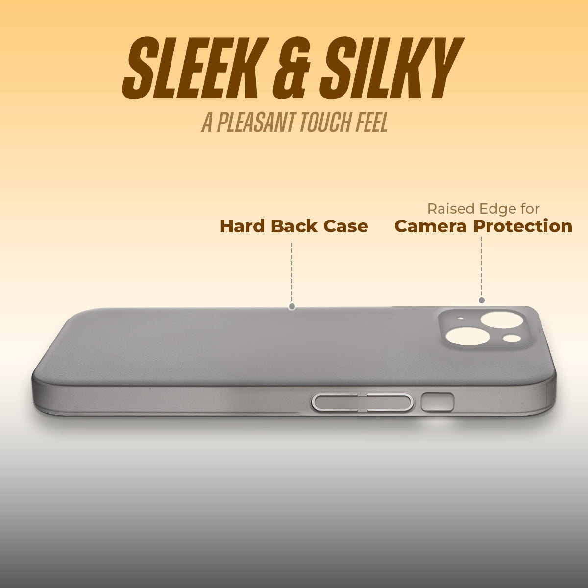 Ultra-Thin Frosted Hard Case for Apple iPhone 13
