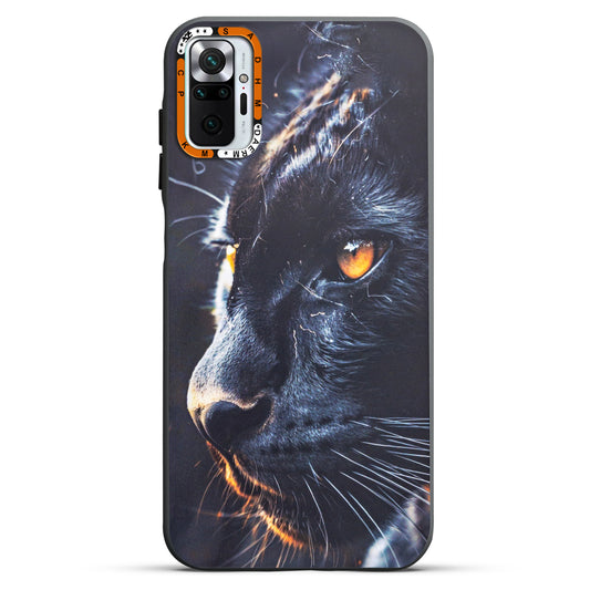 Dark Aesthetic Wild Animal Printed Back Cases For Redmi Note 10 Pro