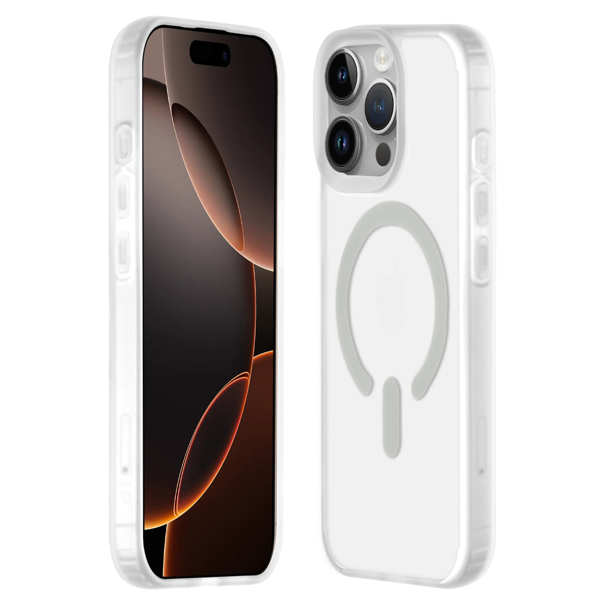 Slim Matte Finish Back With Wireless Charging Support-Compatible Cover for Apple iPhone 16 Pro