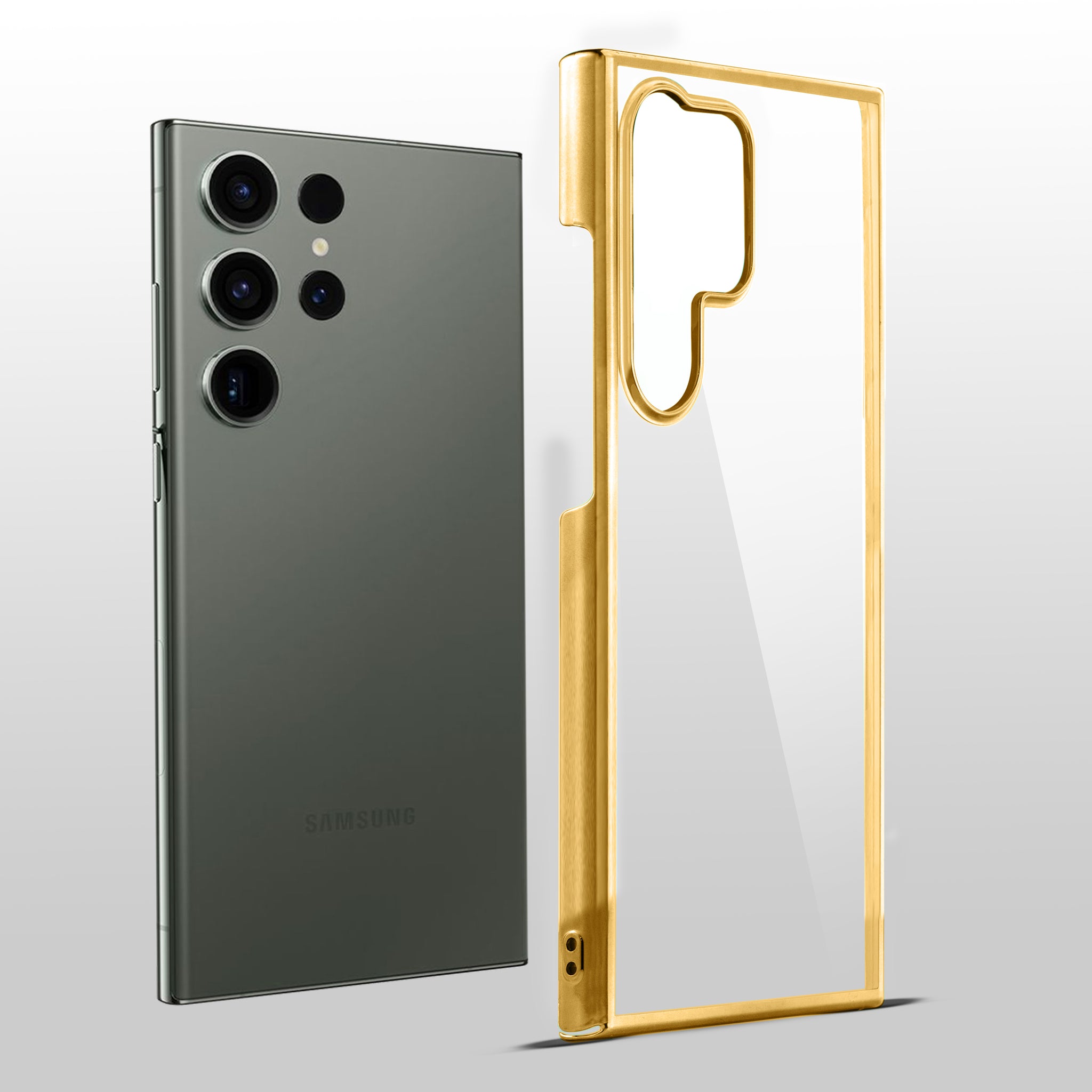 Shiny Edge Hard Case For Samsung S24 Ultra 5G