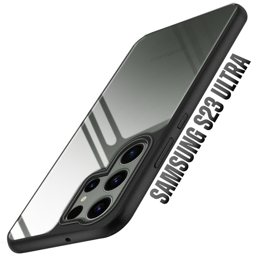 Soft Frame Clear Case For Samsung S23 Ultra 5G