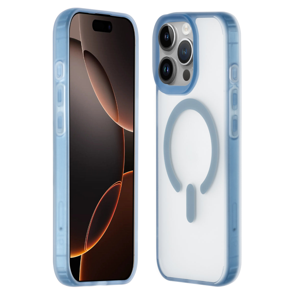 Slim Matte Finish Back With Wireless Charging Support-Compatible Cover for Apple iPhone 16 Pro