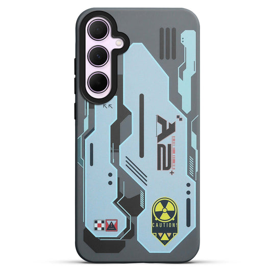 Mechanical Circuit Print Hard Back Cover For Samsung A35 5G