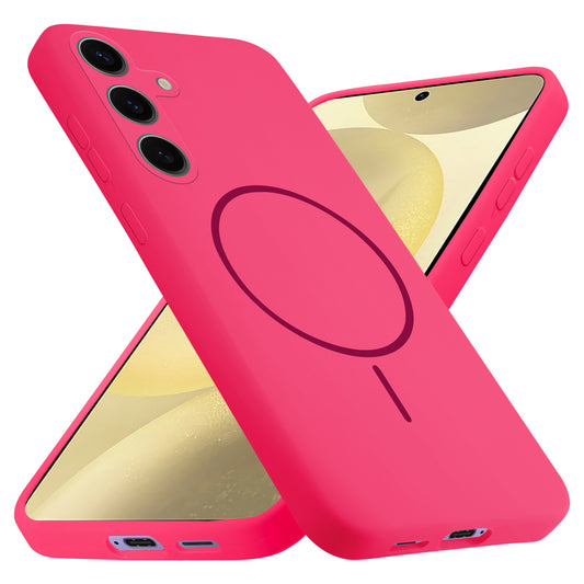 MagSafe Compatible Liquid Silicone Case For Samsung S25 5G