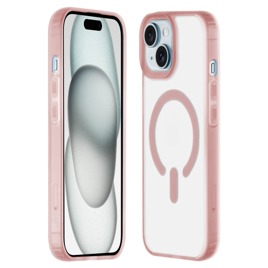 Slim Matte Finish Back With MagSafe-Compatible Cover for Apple iPhone 15