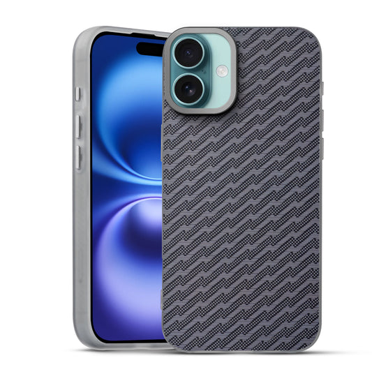 Elegant Hybrid Pattern Design Back Case For Apple iPhone 16 Plus