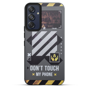 Mechanical Circuit Sector Print Hard Back Cover For Samsung M55 5G