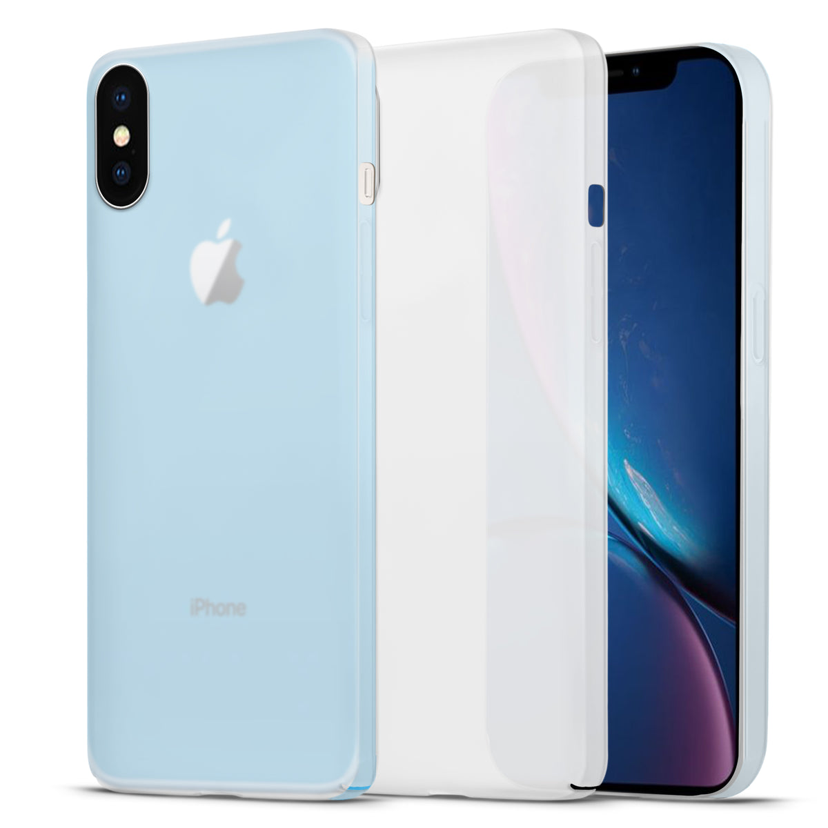 Ultra-Thin Frosted Hard Case for Apple iPhone X