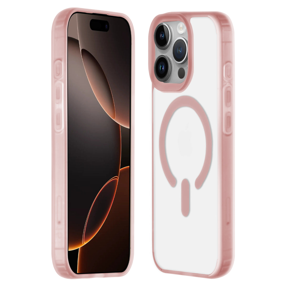 Slim Matte Finish Back With Wireless Charging Support-Compatible Cover for Apple iPhone 16 Pro