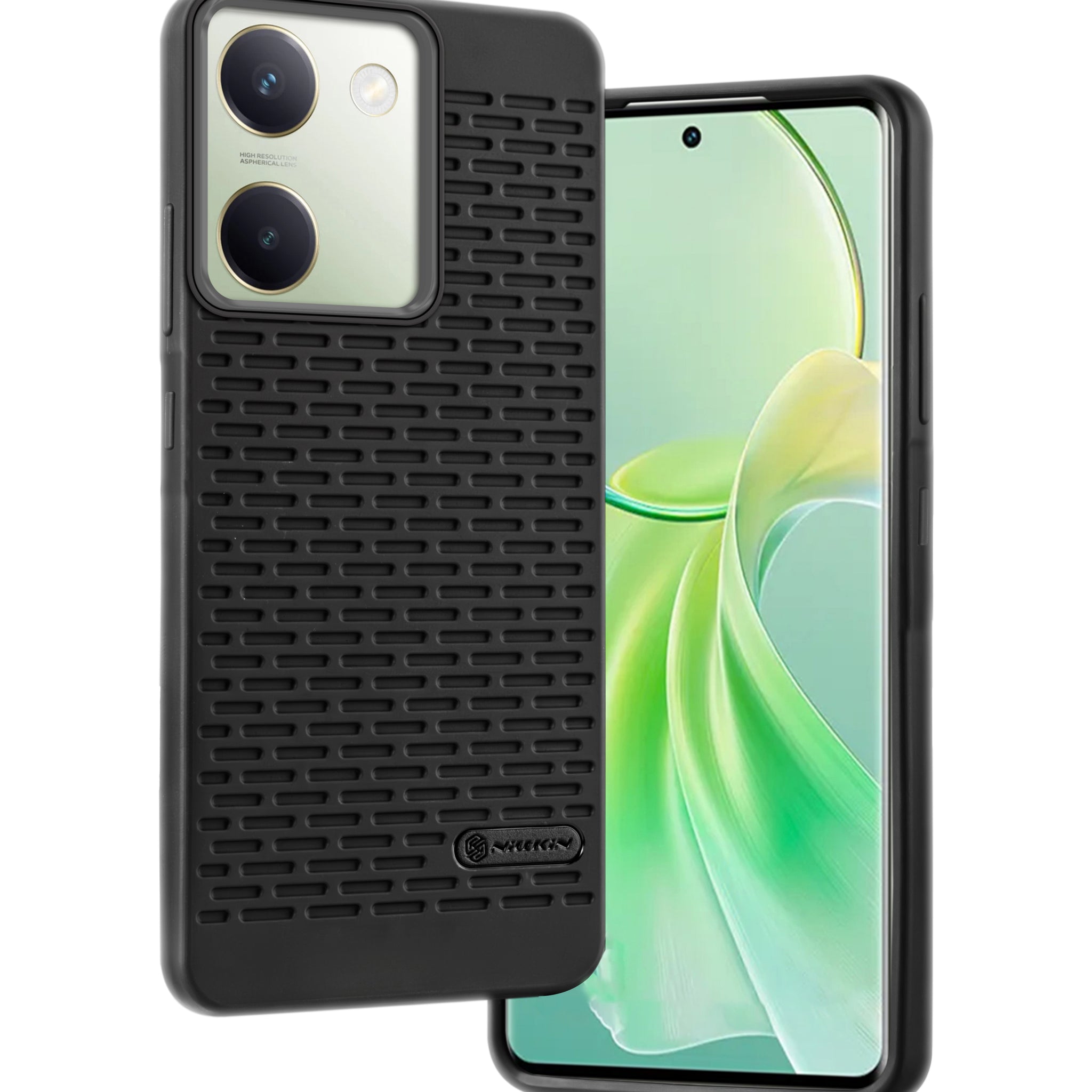 Soft Silicone Mobile Back Cover For Vivo Y300 Plus 5G with Dash Type G