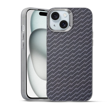 Elegant Hybrid Pattern Design Back Case For Apple iPhone 15