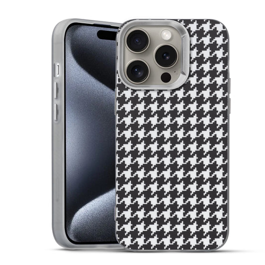 Hybrid Pattern Case For Apple iPhone 15 Pro