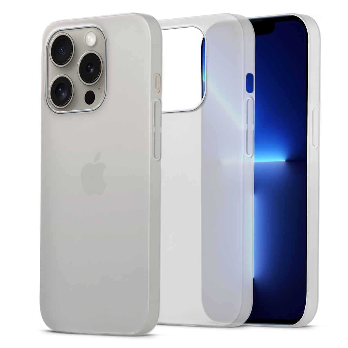 Ultra-Thin Frosted Hard Case for Apple iPhone 13 Pro