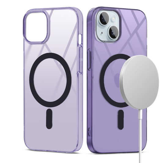 Crystal Clear Hard Back Anti-Yellowing with MagSafe Compatibility Phone Case For Apple iphone 13