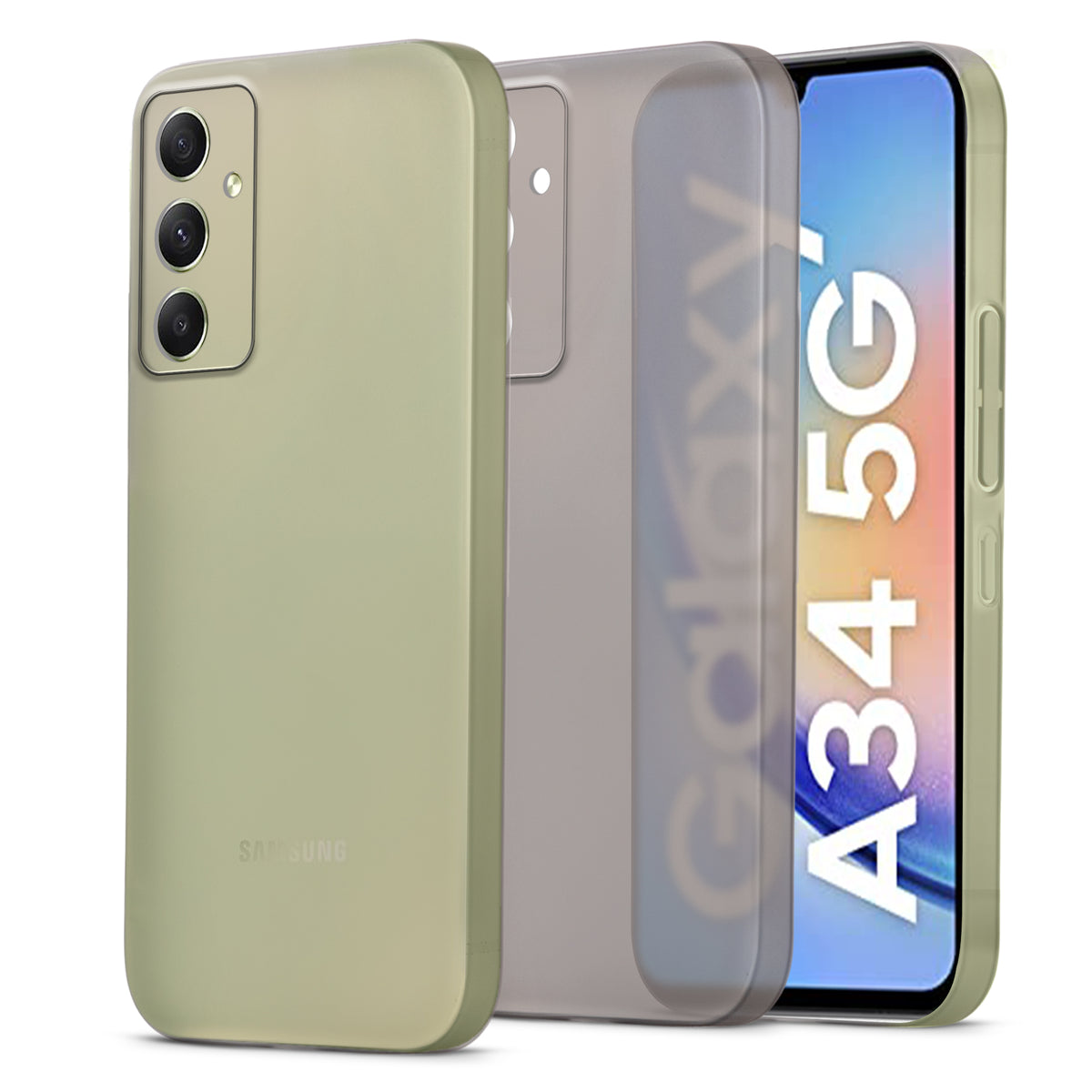 Ultra-Thin Frosted Hard Case for Samsung A34 5G