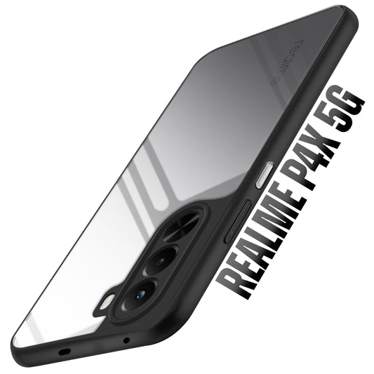 Soft Frame Clear Case For Realme P4x 5G