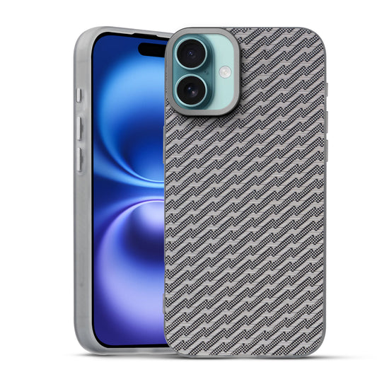 Elegant Hybrid Pattern Design Back Case For Apple iPhone 16 Plus