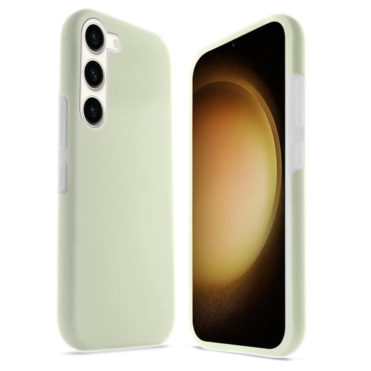 Smooth Touch Soft Silicone Back Case for Samsung S23 5G with Camera Protection for a Sleek and Stylish Look