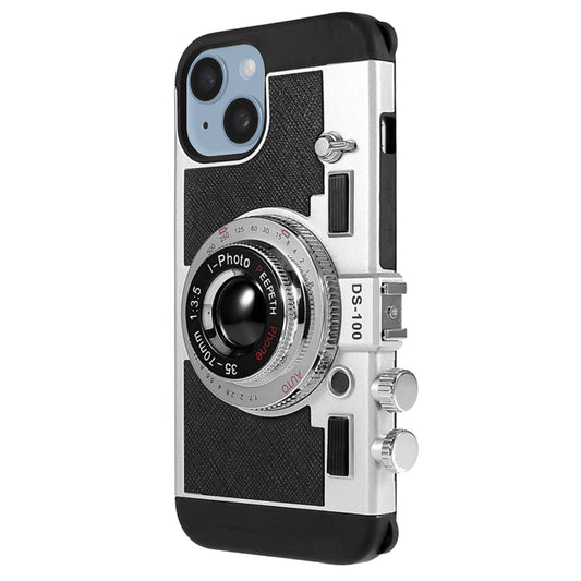 3D Camera lanyard Back Cover For Apple iPhone 15