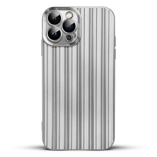 Shiny Chrome Line Back Cover for Apple iPhone 14 Pro
