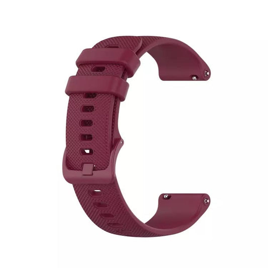 Classic Textured Flexible Silicone Watch Strap - (Only Strap)