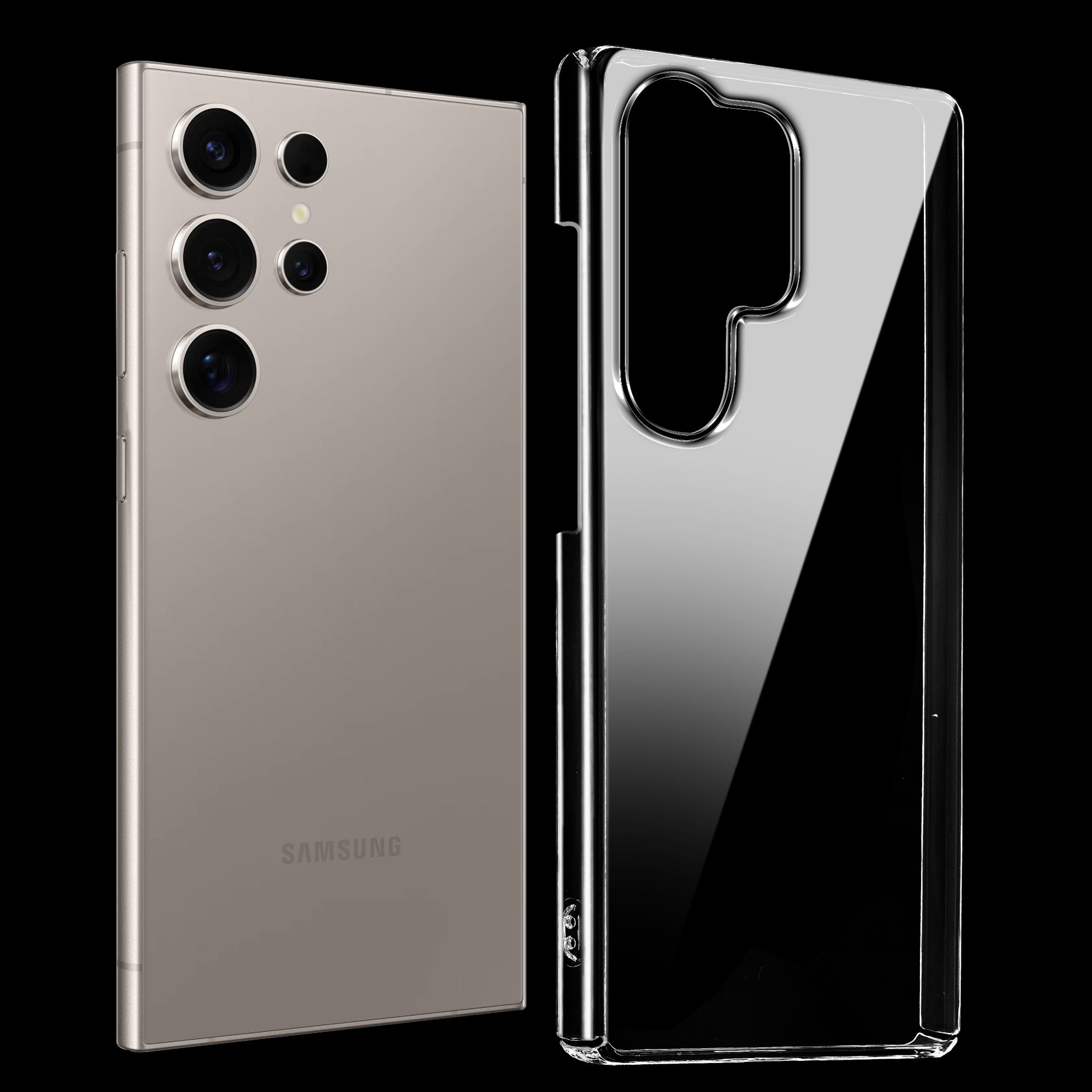 Crystal Clear Hard Back Anti-Yellowing Phone Case For Samsung S23 Ultra 5G