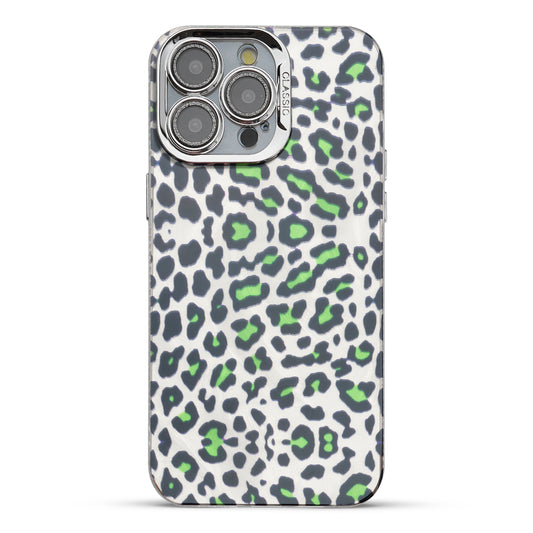 Luxury Shiny leopard Print Back Cover for Apple iPhone 14 Pro