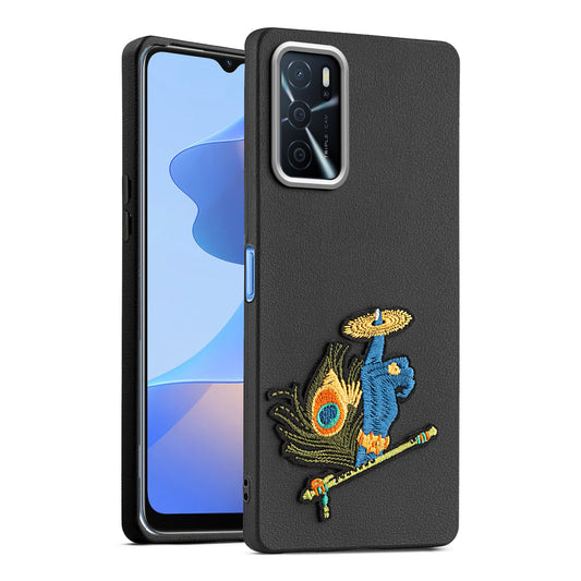 Divine Embroidered Back Case for Oppo A16