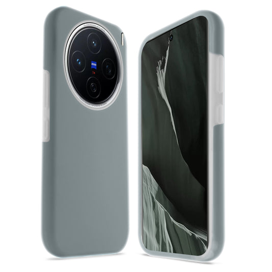 Smooth Touch Soft Silicone Back Case for Vivo X200 5G with Camera Protection for a Sleek and Stylish Look