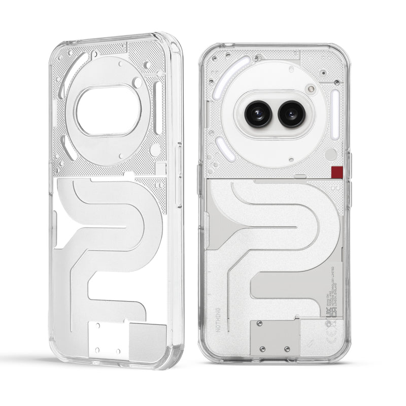 Soft Transparent Hybrid Slim Fit Frosted Matte Silicone TPU Back Cover for Nothing Phone 2A