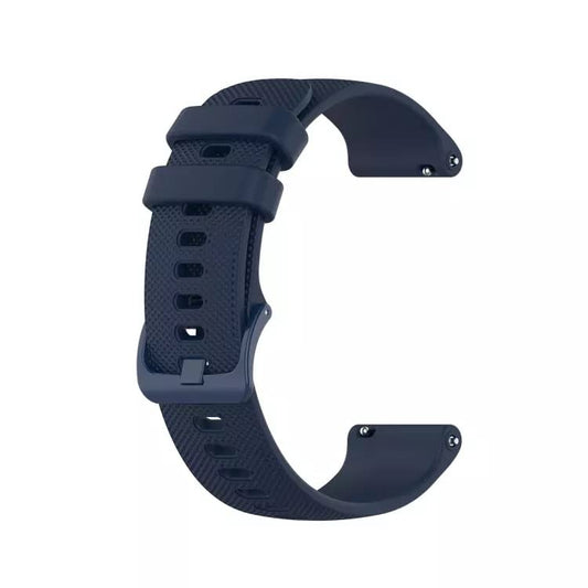 Classic Textured Flexible Silicone Watch Strap - (Only Strap)