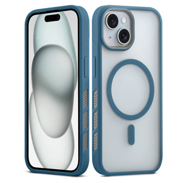 Functional and Stylish with Enhanced Heat Management Wireless Charging Support Compatible Back Case For Apple iPhone 15