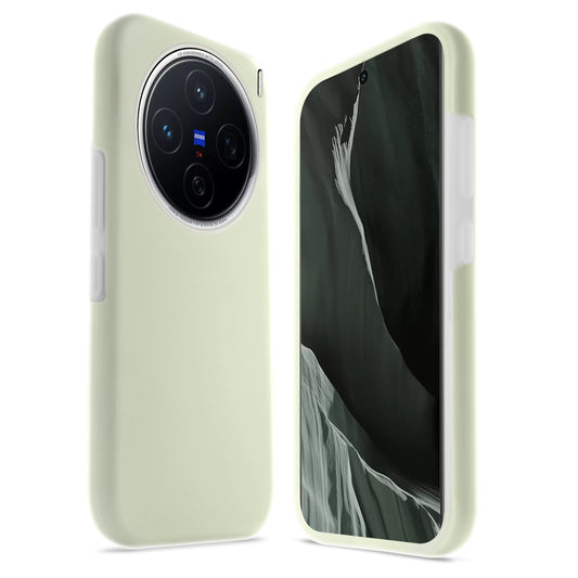 Smooth Touch Soft Silicone Back Case for Vivo X200 5G with Camera Protection for a Sleek and Stylish Look