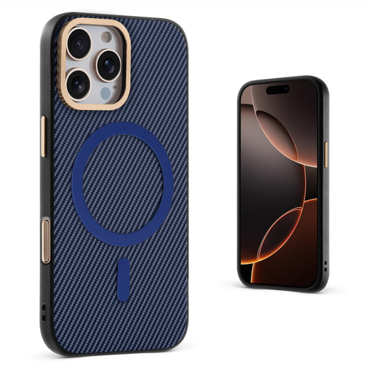 MagSafe Ready Checks Printed Back Case For Apple iPhone 16 Pro with Enhanced Grip