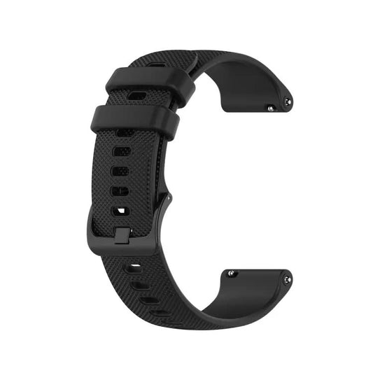 Classic Textured Flexible Silicone Watch Strap - (Only Strap)
