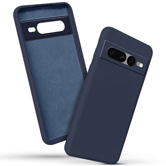 Premium Matte Silicone Back Cover for Google Pixel 7 Pro