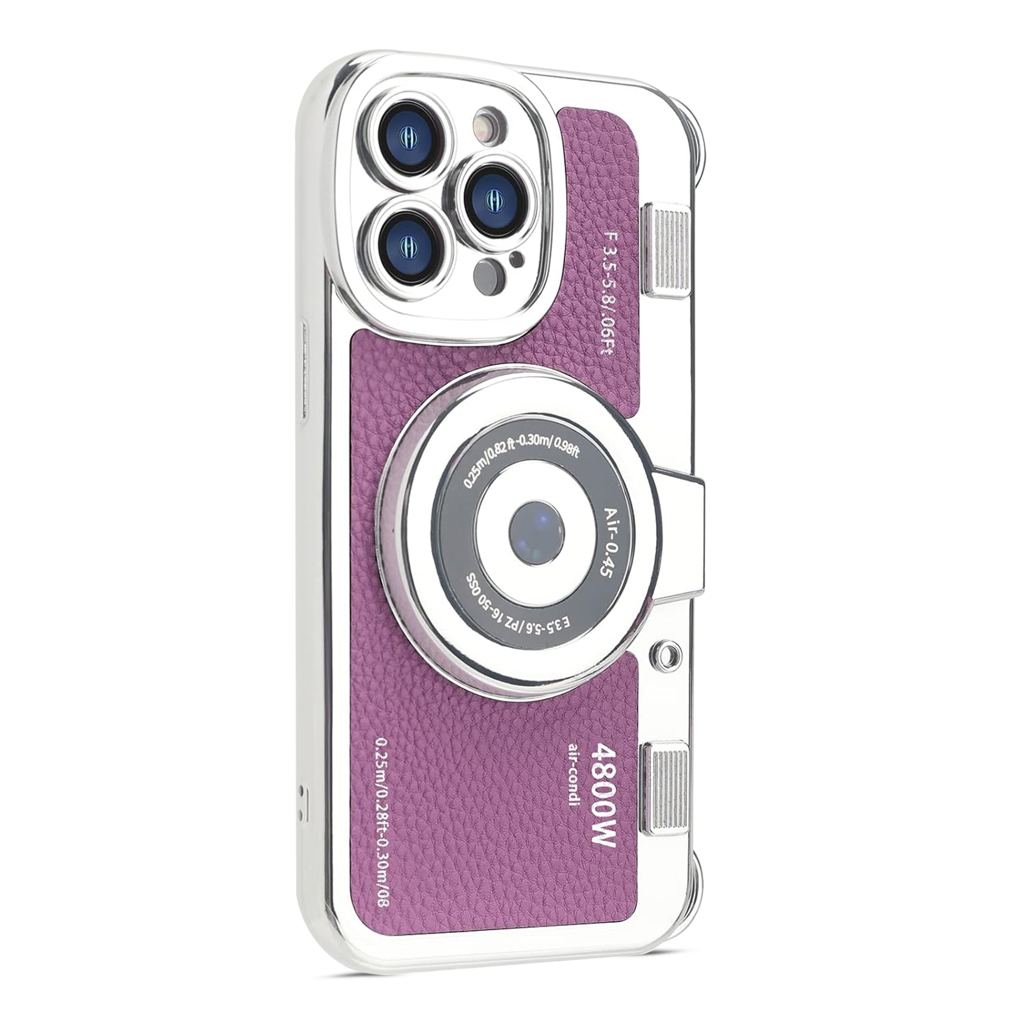 Cute 3D Vintage Camera Bag-Style Back Cover For Apple iPhone 14 Pro