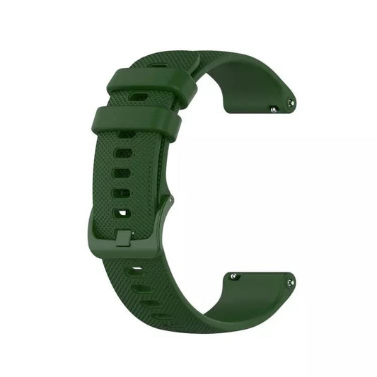 Classic Textured Flexible Silicone Watch Strap - (Only Strap)