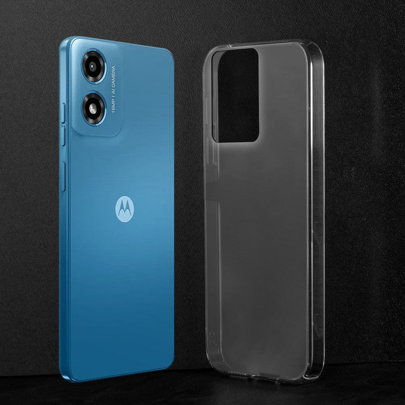Crystal Clear Hard Back Anti-Yellowing Phone Case For Motorola Moto G04