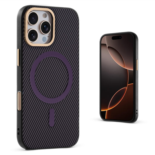 MagSafe Ready Checks Printed Back Case For Apple iPhone 16 Pro with Enhanced Grip