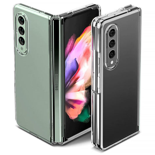 Crystal Clear Hard Back Anti-Yellowing Phone Case For Samsung Z Fold