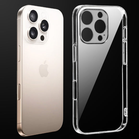 Crystal Clear Hard Back Anti-Yellowing Phone Cover For Apple iPhone 16 Pro Max