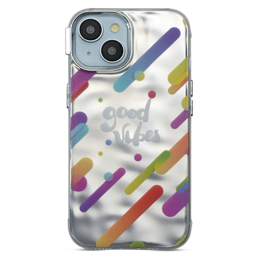 Wrinkle & Artistic Wave Printed Phone Case For Apple iPhone 14