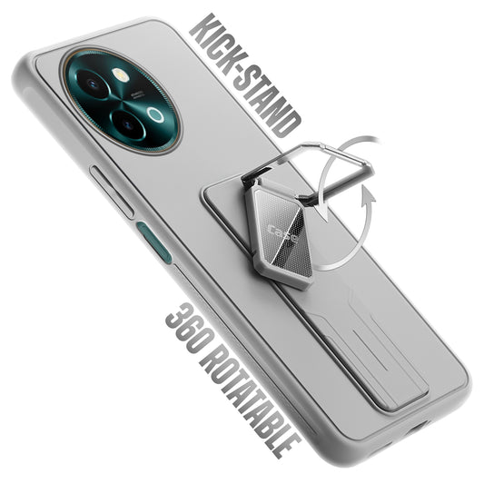 Silicone Case with Kickstand For Vivo Y58 5G